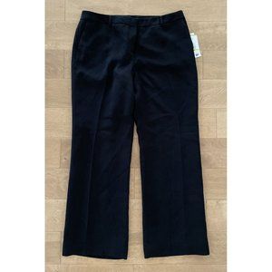 New Jones Wear Black Dress Pants Women's Size 14 Petite